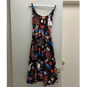 NOOWORKS x Lisa Congdon Vacation dress XS